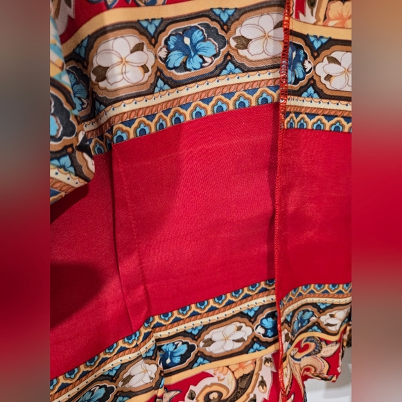 Satin Wrap Shirt. - Picture 4 of 9